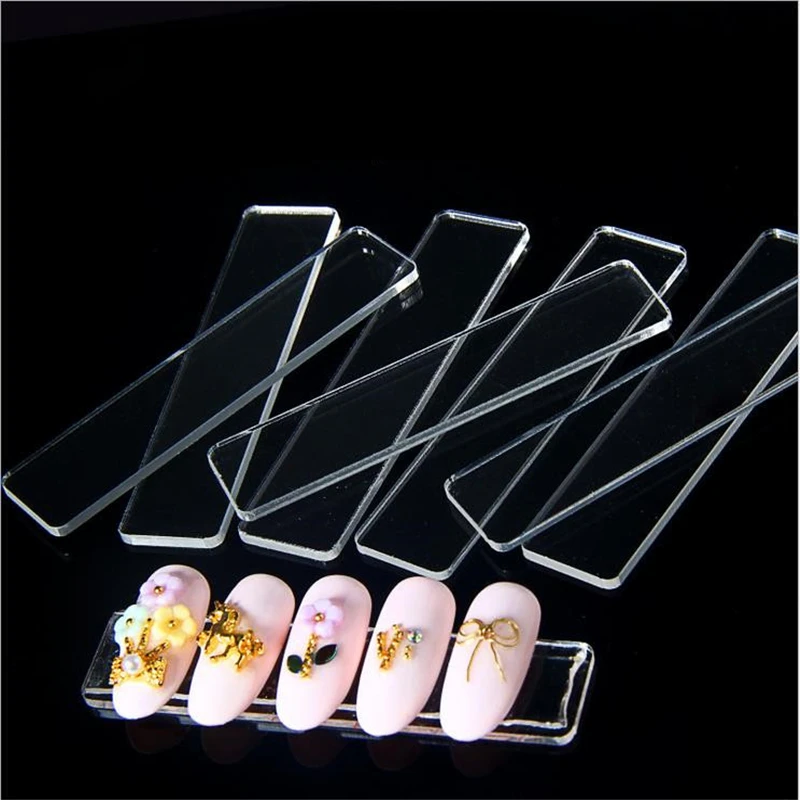 10Pcs Nail Art Design Display Stand Training Tools Clear False Nail Tips Display Holder with Protective Film for Nail Decoration
10Pcs Nail Art Design Display Stand Training Tools Clear False Nail Tips Display Holder with Protective Film for Nail Decoration