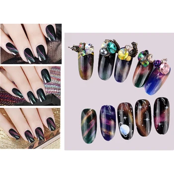 6 Color 3D Cat Eyes Chameleon Nail Art Polish Gel with Magnet Stick for Women Lady Girls Salon Beauty Shop Home
6 Color 3D Cat Eyes Chameleon Nail Art Polish Gel with Magnet Stick for Women Lady Girls Salon Beauty Shop Home