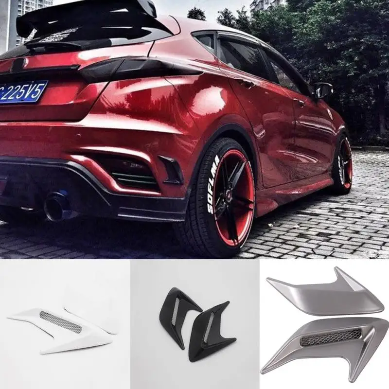 2Pcs Car Simulation Side Vents Decorative Car Auto Side Vent Air Flow Fender Intake Sticker
2Pcs Car Simulation Side Vents Decorative Car Auto Side Vent Air Flow Fender Intake Sticker