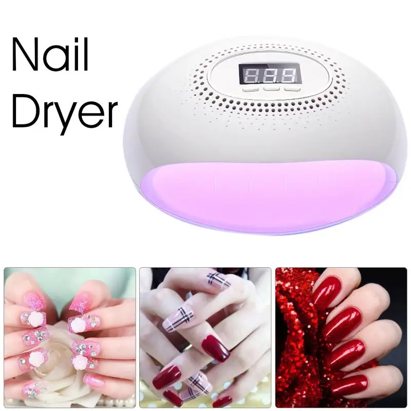 72W Dual UV LED Nail Lamp Dryer 30 LEDs Nail dryer for All Gels with 60s/80s Button All for manicure Nail Lamp
72W Dual UV LED Nail Lamp Dryer 30 LEDs Nail dryer for All Gels with 60s/80s Button All for manicure Nail Lamp