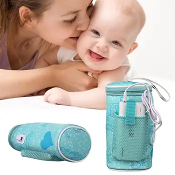 Baby Portable USB Heating Intelligent Warm Milk Outdoor Bottle Thermostat Bag Car Tool Insulation Cover
Baby Portable USB Heating Intelligent Warm Milk Outdoor Bottle Thermostat Bag Car Tool Insulation Cover