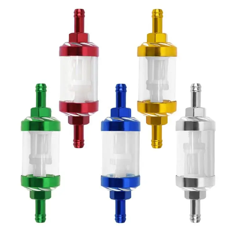 CNC Universal Gas Fuel Oil Filters 8mm Oil Filter Motorcycle Accessories For ATV Dirt Pit Bike Automobile Motocross New
CNC Universal Gas Fuel Oil Filters 8mm Oil Filter Motorcycle Accessories For ATV Dirt Pit Bike Automobile Motocross New
