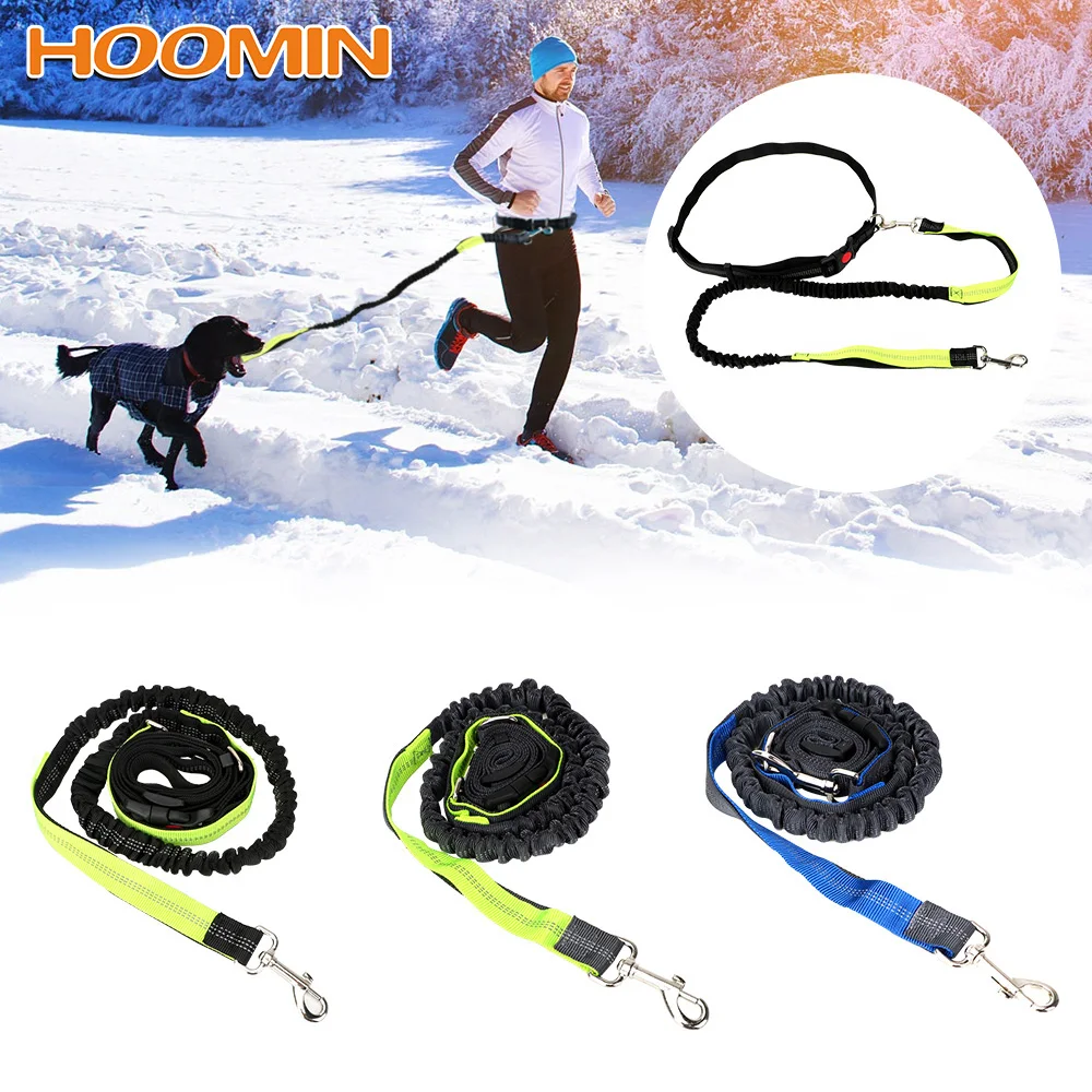 

Retractable Dog Leash Puppy Cat Traction Rope Belt Night Reflective Elastic Waist Belt Running Jogging Dog Lead Pet Products