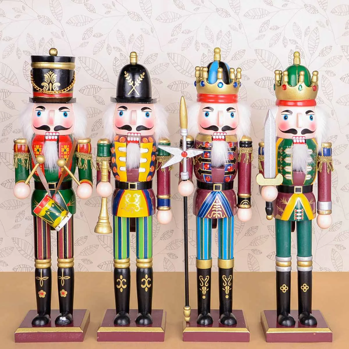 Wooden Nutcracker Doll Soldier Figures Vintage Handcraft Puppet Kids Toy Christmas Gift Decorative Ornaments Home Decoration
Wooden Nutcracker Doll Soldier Figures Vintage Handcraft Puppet Kids Toy Christmas Gift Decorative Ornaments Home Decoration