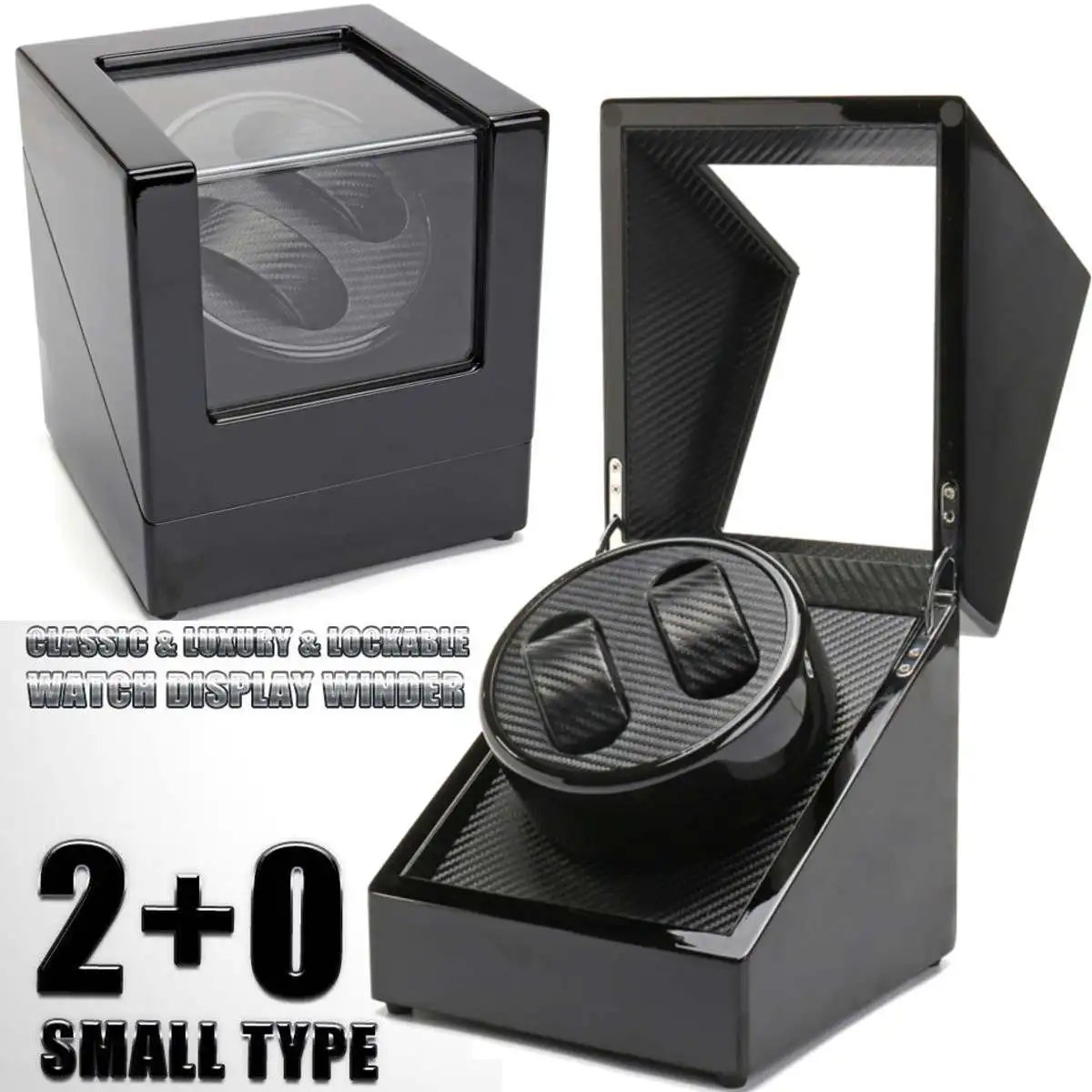 Double Watch Winders Wooden Lacquer Piano Glossy Black Carbon Fiber Quiet Motor Storage Display Watches Box US Plug 2019 New
Double Watch Winders Wooden Lacquer Piano Glossy Black Carbon Fiber Quiet Motor Storage Display Watches Box US Plug 2019 New