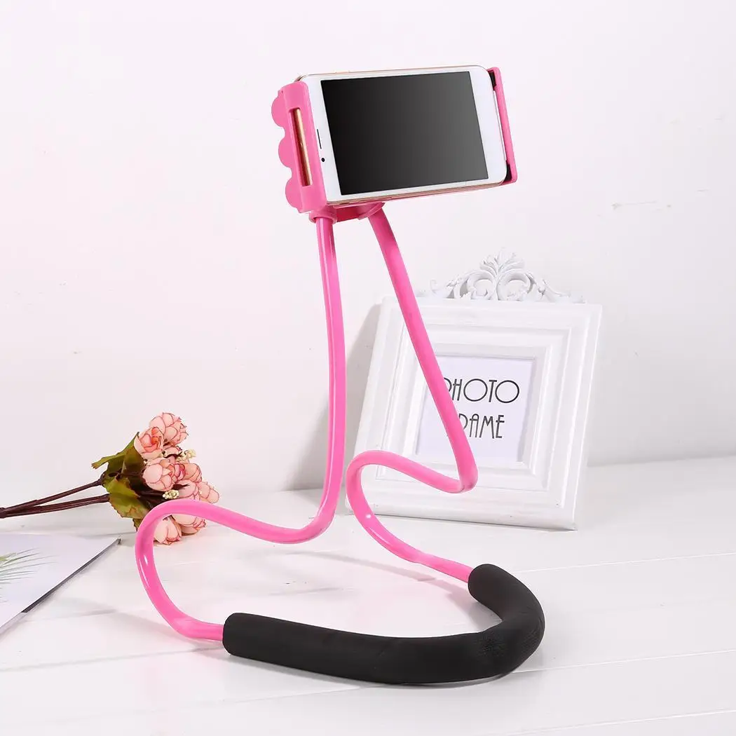 360 Degree Rotation Mobile Stand Hanging Neck 60cm/23.6inch Universal Phone Holder | Мобильные телефоны и аксессуары