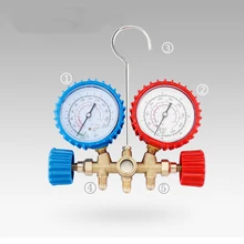 Vehicle Air Conditioning Meter Pressure Gauge Refrigerant Double Meter Valve Fluid Pressure R134A
Vehicle Air Conditioning Meter Pressure Gauge Refrigerant Double Meter Valve Fluid Pressure R134A