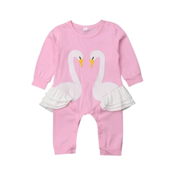 Newborn Infant Baby Girl Cotton 3D Swan Romper Overalls Kids Toddler Girls Princess Ruffles Rompers Jumpsuit Outfits Clothes
Newborn Infant Baby Girl Cotton 3D Swan Romper Overalls Kids Toddler Girls Princess Ruffles Rompers Jumpsuit Outfits Clothes