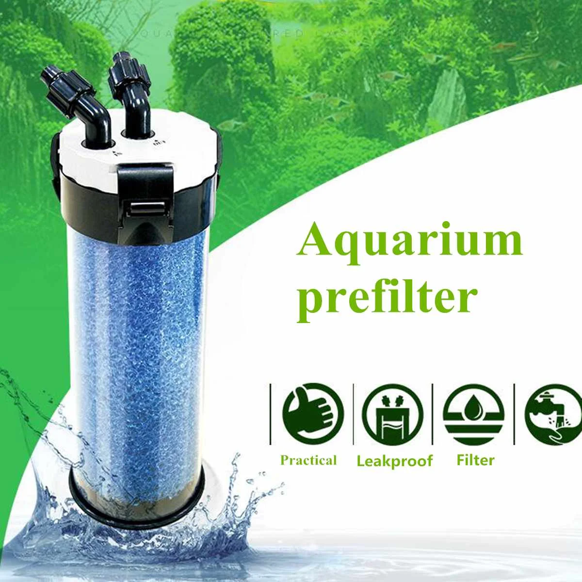 Aquarium Fish Tank External Canister Filter Bucket Aquarium Pre-filter Biochemical Sponge Foam Water Circulation Filtration
Aquarium Fish Tank External Canister Filter Bucket Aquarium Pre-filter Biochemical Sponge Foam Water Circulation Filtration