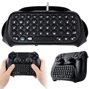 Mini Wireless Chatpad Keyboard Message Keypad For Sony PlayStation 4 PS4/Slim/Pro GamePad Controller
Mini Wireless Chatpad Keyboard Message Keypad For Sony PlayStation 4 PS4/Slim/Pro GamePad Controller