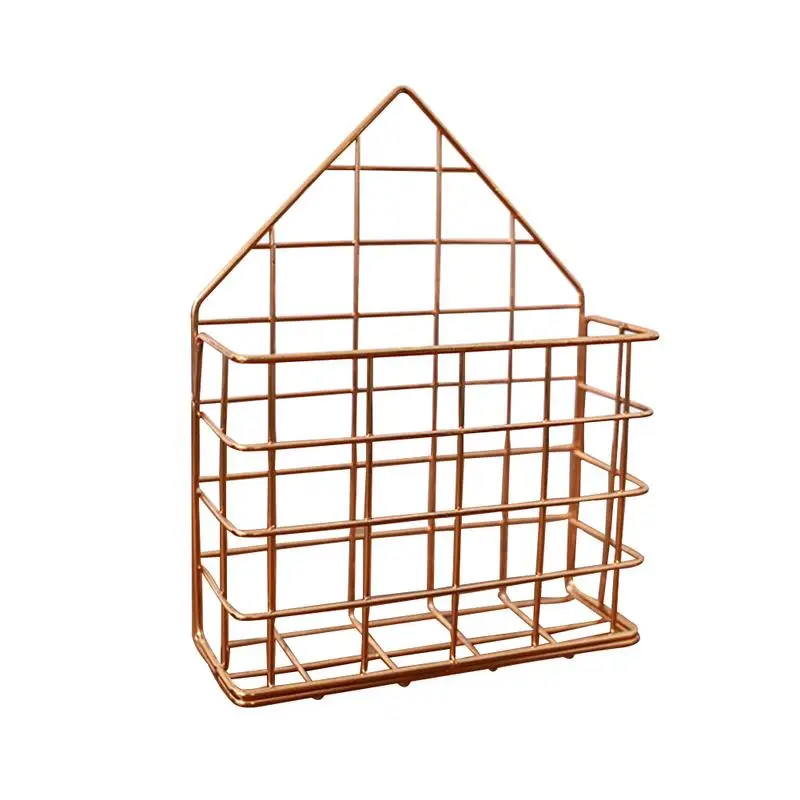 Household Storage Rack Nordic Style Metal Iron Wall Mounted Storage Rack Desktop Storage Basket Files Storage Basket Organizer
Household Storage Rack Nordic Style Metal Iron Wall Mounted Storage Rack Desktop Storage Basket Files Storage Basket Organizer