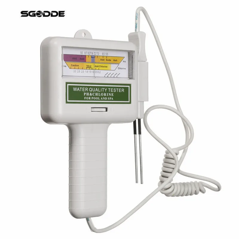 New Hot Selling PC101 Portable Water Quality PH CL2 Chlorine Tester Level Meter PH Tester for Swimming Pool Spa Accessories
New Hot Selling PC101 Portable Water Quality PH CL2 Chlorine Tester Level Meter PH Tester for Swimming Pool Spa Accessories