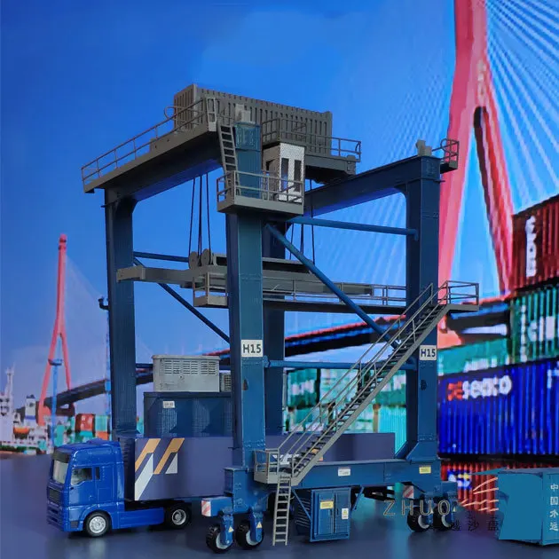 Diy 1: 87 Ho Container Crane Model Construction Kits Architectural Scene Sandbox Railway Train Of Model Scale Ho.
Diy 1: 87 Ho Container Crane Model Construction Kits Architectural Scene Sandbox Railway Train Of Model Scale Ho.