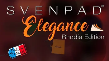 SvenPad Elegance Rhodia Edition (Single, Black Cover) Stage Magic Tricks Mentalism Illusions Gimmick Fun Prophecy Magia Magician
SvenPad Elegance Rhodia Edition (Single, Black Cover) Stage Magic Tricks Mentalism Illusions Gimmick Fun Prophecy Magia Magician
