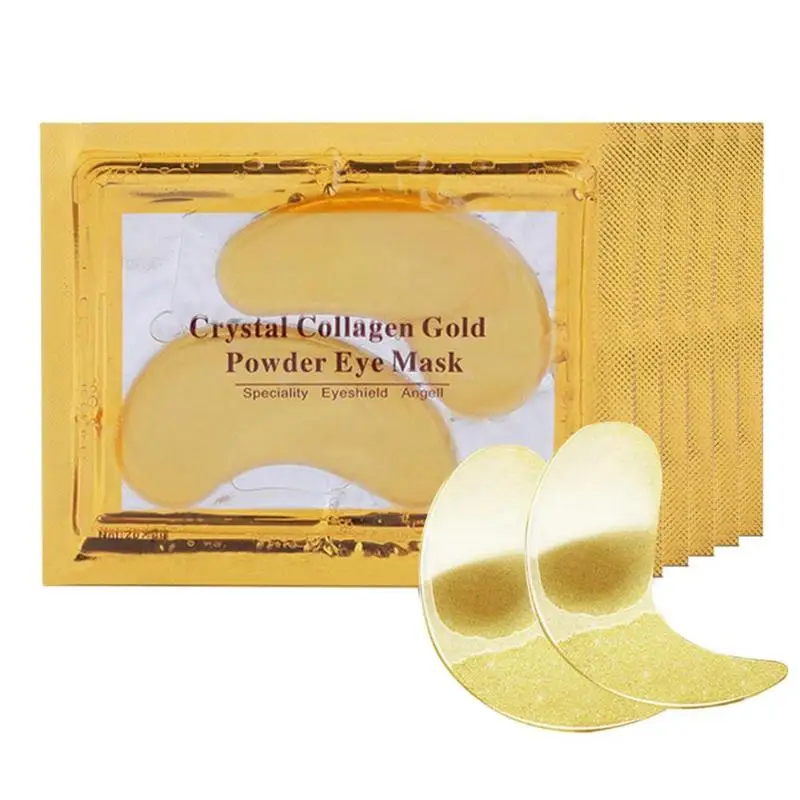 New 1 Pair Gold Mask Crystal Collagen Eye Mask Moisturizing Cream Under Eye Patch Dark Circle Remover Eye Patches for Eyes Care
New 1 Pair Gold Mask Crystal Collagen Eye Mask Moisturizing Cream Under Eye Patch Dark Circle Remover Eye Patches for Eyes Care
