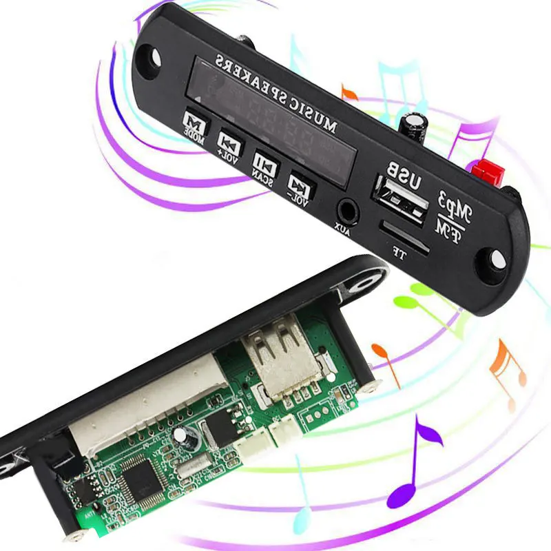 Four-Button Car MP3 Decoder Board Multi-directional Control Module 5V Supporting USB SD AUX FM Audio Radio Module
Four-Button Car MP3 Decoder Board Multi-directional Control Module 5V Supporting USB SD AUX FM Audio Radio Module