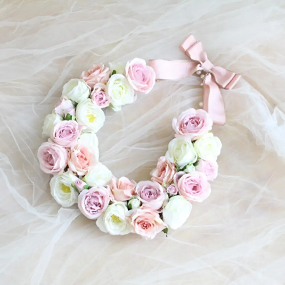 Adeeing Simulation Rose Floral Door Wreath Artificial Garland Home Wall Garden Wedding Party Decor
Adeeing Simulation Rose Floral Door Wreath Artificial Garland Home Wall Garden Wedding Party Decor
