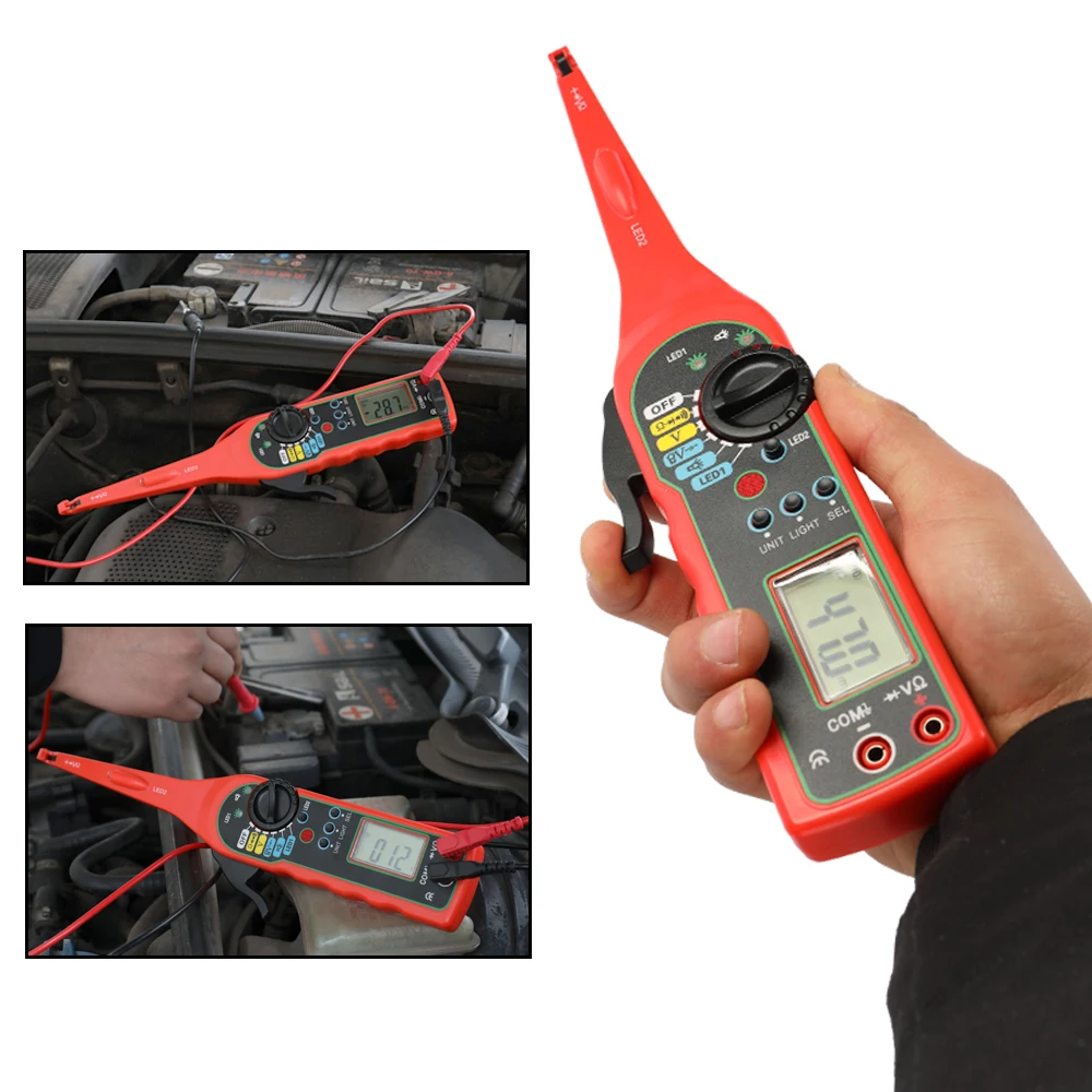 Multi-function Auto Circuit Lamp Repair Tool Voltage Tester Multimeter Car Diagnostics Tools Car Circuit Tester 2019
Multi-function Auto Circuit Lamp Repair Tool Voltage Tester Multimeter Car Diagnostics Tools Car Circuit Tester 2019