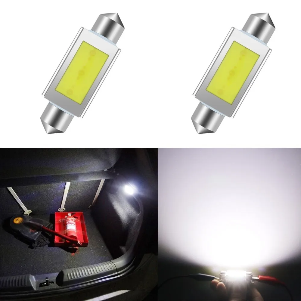1 Piece LED COB C5W Car Auto Festoon Dome Interior LED Lights Lamp Map Roof Reading Bulb DC12V White
1 Piece LED COB C5W Car Auto Festoon Dome Interior LED Lights Lamp Map Roof Reading Bulb DC12V White
