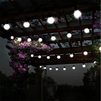 2.5m/10m 5cm Big Ball Led String Black Wire Fairy Christmas Lights For Holiday Party Wedding Decor Outdoor Garland Garden Light
2.5m/10m 5cm Big Ball Led String Black Wire Fairy Christmas Lights For Holiday Party Wedding Decor Outdoor Garland Garden Light