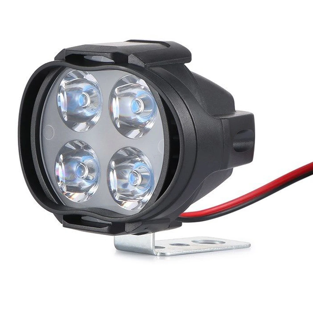 4 LED light Motorcycle Headlight Lamp White Scooters Fog Spotlight 9-85V 5700 7000K For Motorcycle E-bike Scooter Lighting
4 LED light Motorcycle Headlight Lamp White Scooters Fog Spotlight 9-85V 5700 7000K For Motorcycle E-bike Scooter Lighting