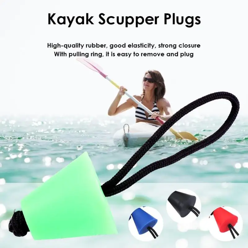 4pcs Kayak Scupper Plug Scupper Canoe Drain Holes Stoppers w/Pulling Ring effectively prevent sea water strong closure Rubber
4pcs Kayak Scupper Plug Scupper Canoe Drain Holes Stoppers w/Pulling Ring effectively prevent sea water strong closure Rubber