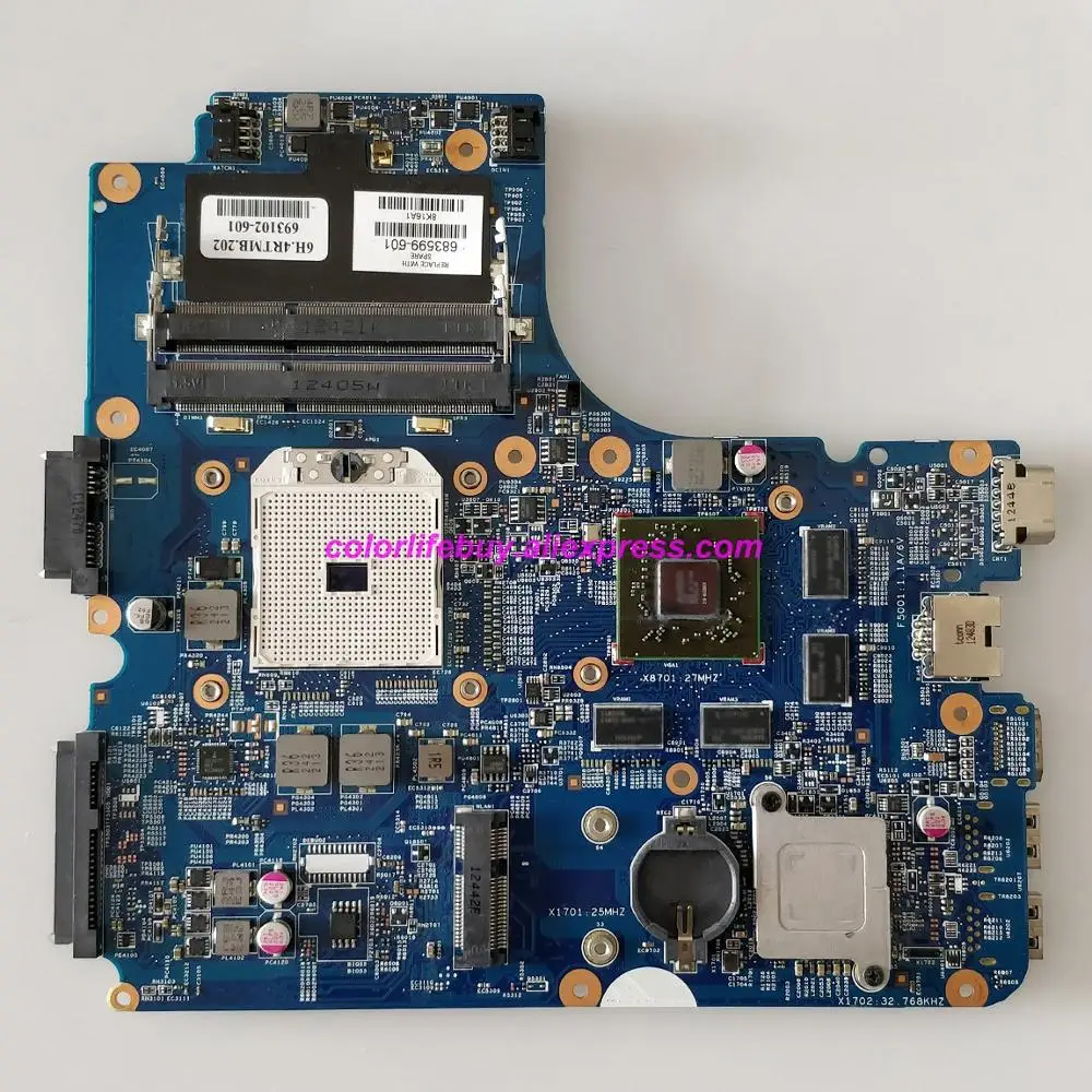 Genuine 683599-601 683599-001 683599-501 w HD7650M Graphics 2GB Vram Laptop Motherboard for HP 4446s 4545s NoteBook PC
Genuine 683599-601 683599-001 683599-501 w HD7650M Graphics 2GB Vram Laptop Motherboard for HP 4446s 4545s NoteBook PC