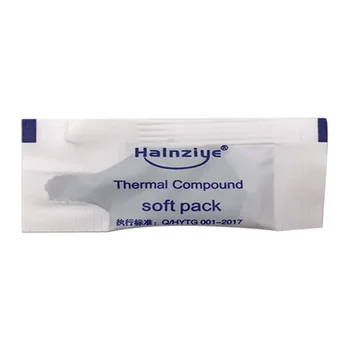HY-510 Heat-Conducting Silicone Grease 5 g small package grey heat conduction silicone for CPU heat dissipation
HY-510 Heat-Conducting Silicone Grease 5 g small package grey heat conduction silicone for CPU heat dissipation
