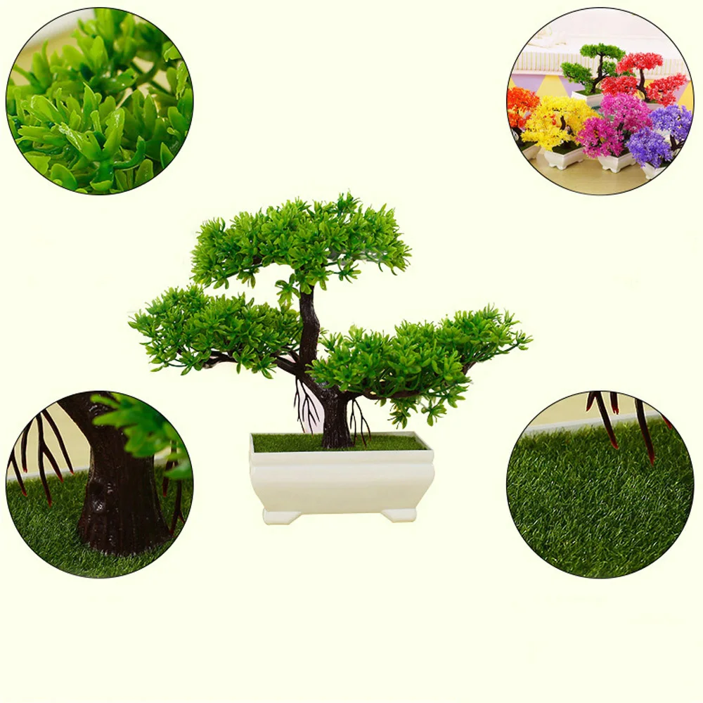 Artificial Plant Guest-greeting Pine Tree Bonsai Traditional Greeting Pine Trees For Desktop Home Decoration Bonsai Potted
Artificial Plant Guest-greeting Pine Tree Bonsai Traditional Greeting Pine Trees For Desktop Home Decoration Bonsai Potted