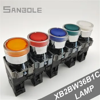 22mm Push Button switch with LED lamp Reset Momentary type Flat Round industrial electrical interruptor XB2-BW3361C
22mm Push Button switch with LED lamp Reset Momentary type Flat Round industrial electrical interruptor XB2-BW3361C