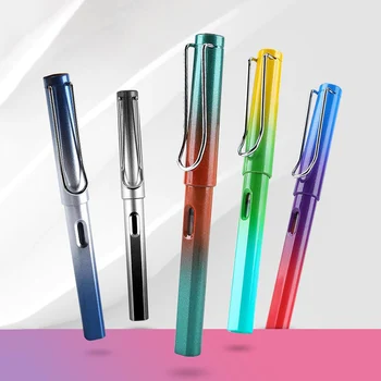 1Piece 0.38/0.5mm Gradient Positive Pens Luxury Ink Sac Fountain Pens For Kids Writing School Office Supplies Korean Stationery
1Piece 0.38/0.5mm Gradient Positive Pens Luxury Ink Sac Fountain Pens For Kids Writing School Office Supplies Korean Stationery