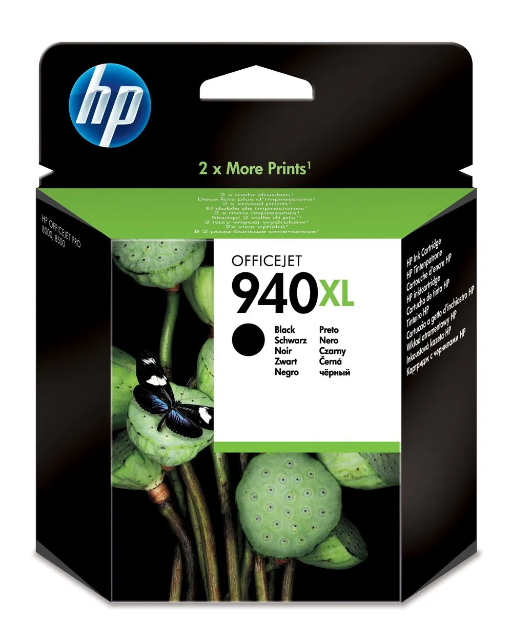 Hp 940xl Black Officejet Ink Cartridge, Ink, Pigments, Black, Black, Hp Inkjet Printing
Hp 940xl Black Officejet Ink Cartridge, Ink, Pigments, Black, Black, Hp Inkjet Printing