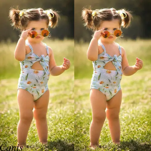 Toddler Floral Bikini Kid Baby Girl Floral Sleeveless Romper Swimwear Outfit Bathing One-Pieces Summer Children Beachwear
Toddler Floral Bikini Kid Baby Girl Floral Sleeveless Romper Swimwear Outfit Bathing One-Pieces Summer Children Beachwear