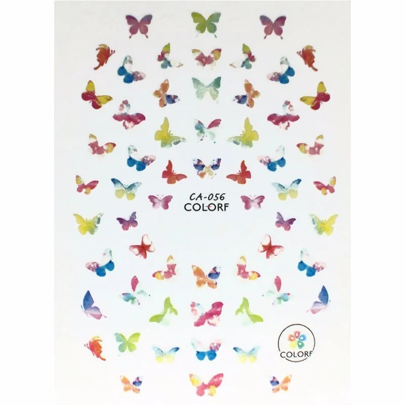 1 Sheet Colorful Butterfly Nail Sticker Nail Art Water Decals Spring Design 3d Cute Glue Decorations Manicure For Salon Home DIY
1 Sheet Colorful Butterfly Nail Sticker Nail Art Water Decals Spring Design 3d Cute Glue Decorations Manicure For Salon Home DIY