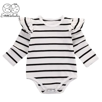 2019 Brand Newest Stripe Newborn Baby Boy Girl Cotton Ruffles Romper Outfits Clothes
2019 Brand Newest Stripe Newborn Baby Boy Girl Cotton Ruffles Romper Outfits Clothes