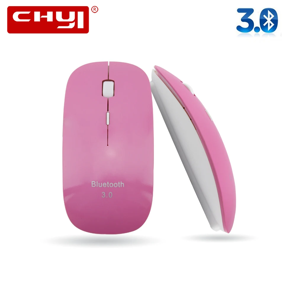 CHYI Pink Wireless Mouse Bluetooth 3.0 Super Slim 1000-1200-1600DPI Ergonomic Mause Ultrathin 3D Optical BT Mice For PC Laptop
CHYI Pink Wireless Mouse Bluetooth 3.0 Super Slim 1000-1200-1600DPI Ergonomic Mause Ultrathin 3D Optical BT Mice For PC Laptop