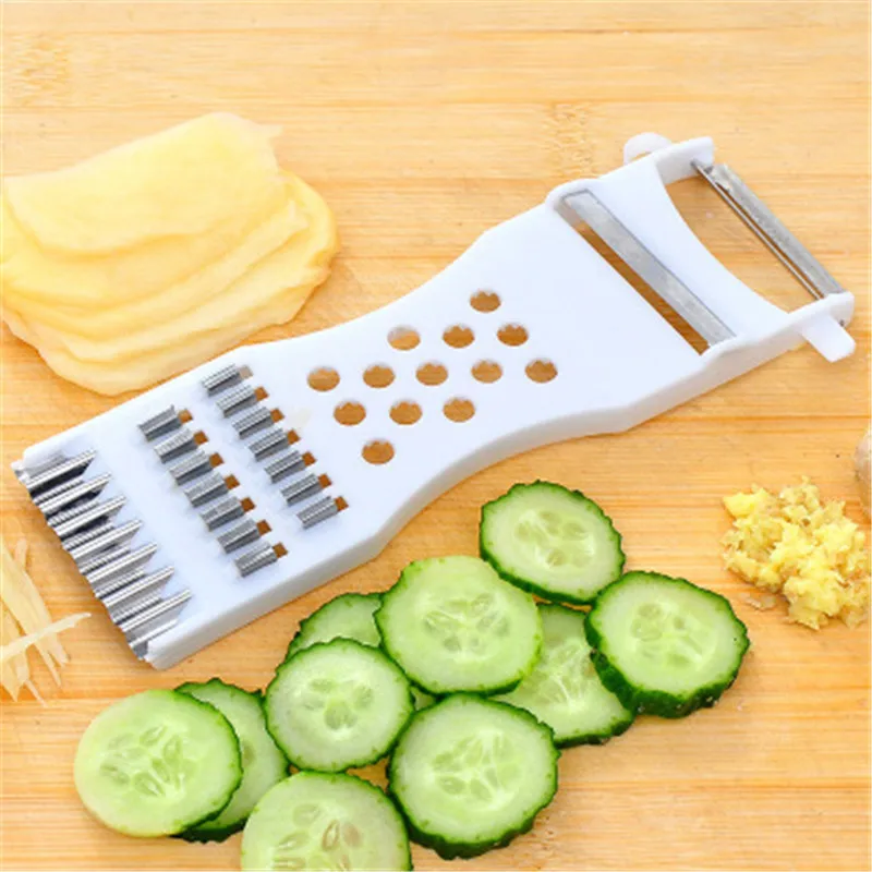 Creative Kitchen Wipe Potato Silk Chopped Silk Cut Flower Cucumber Slice Artifact Home Multi-function Cutting Device
Creative Kitchen Wipe Potato Silk Chopped Silk Cut Flower Cucumber Slice Artifact Home Multi-function Cutting Device