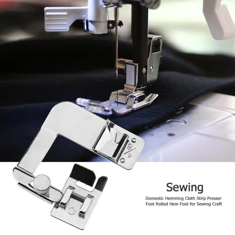 3 Size Domestic Sewing Machine Foot Presser Rolled Hem Feet Set for Brother Singer Sewing Accessories
3 Size Domestic Sewing Machine Foot Presser Rolled Hem Feet Set for Brother Singer Sewing Accessories