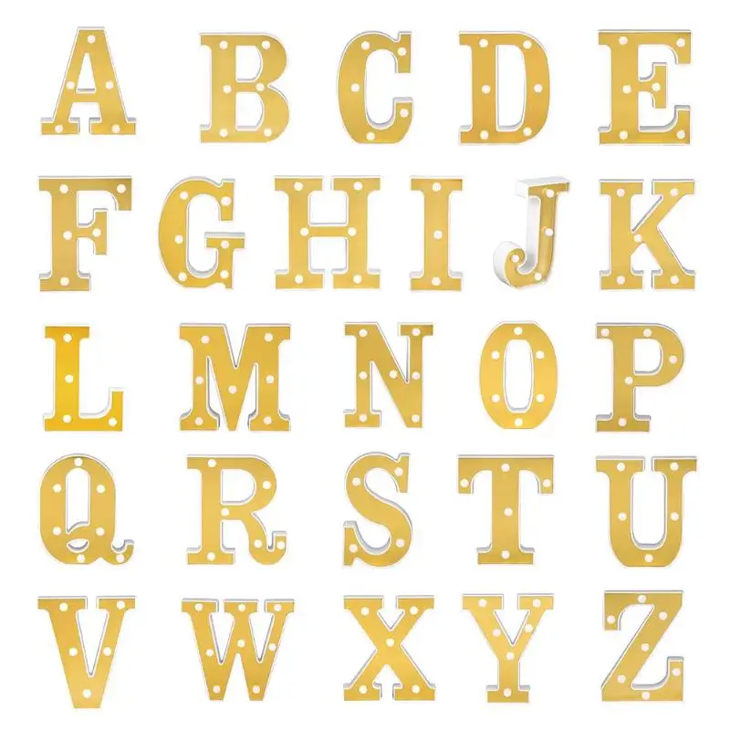 Small White Letter LED Marquee Sign Alphabet Light Atmosphere Decoration Night Light Bedroom Wedding Birthday Party Decor
Small White Letter LED Marquee Sign Alphabet Light Atmosphere Decoration Night Light Bedroom Wedding Birthday Party Decor