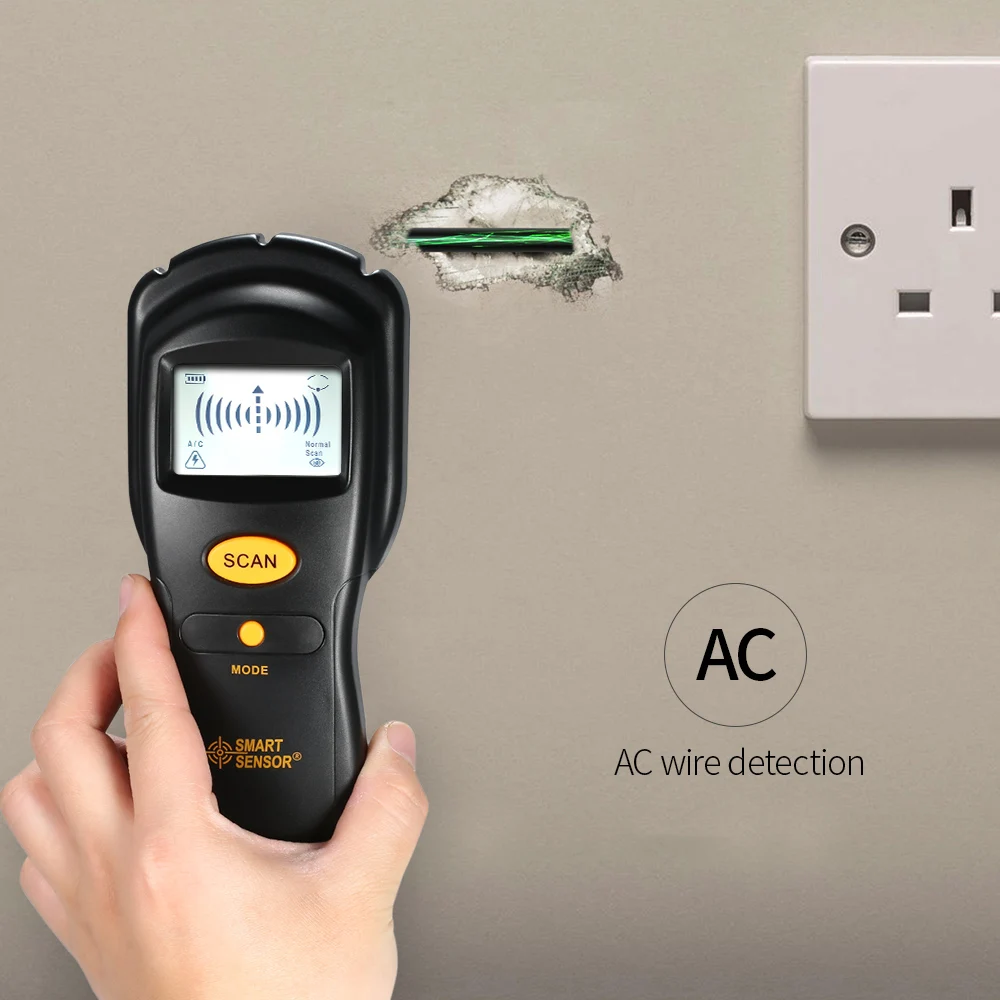 Multi-functional Metal Detector Metal Wood Studs Finder Stud Detector Digital Wall Detector AC Wire Detector Scanner
Multi-functional Metal Detector Metal Wood Studs Finder Stud Detector Digital Wall Detector AC Wire Detector Scanner