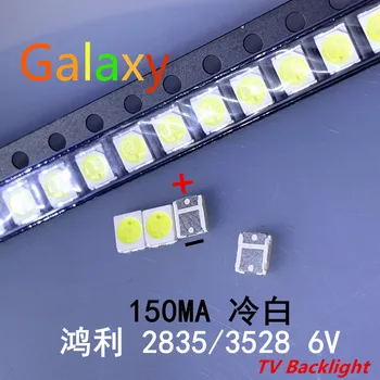 4000PCS/lot HONGLI TRONIC LED Backlight 1210 3528 2835 1W 6V 110LM Cool white LCD Backlight for TV TV Application
4000PCS/lot HONGLI TRONIC LED Backlight 1210 3528 2835 1W 6V 110LM Cool white LCD Backlight for TV TV Application