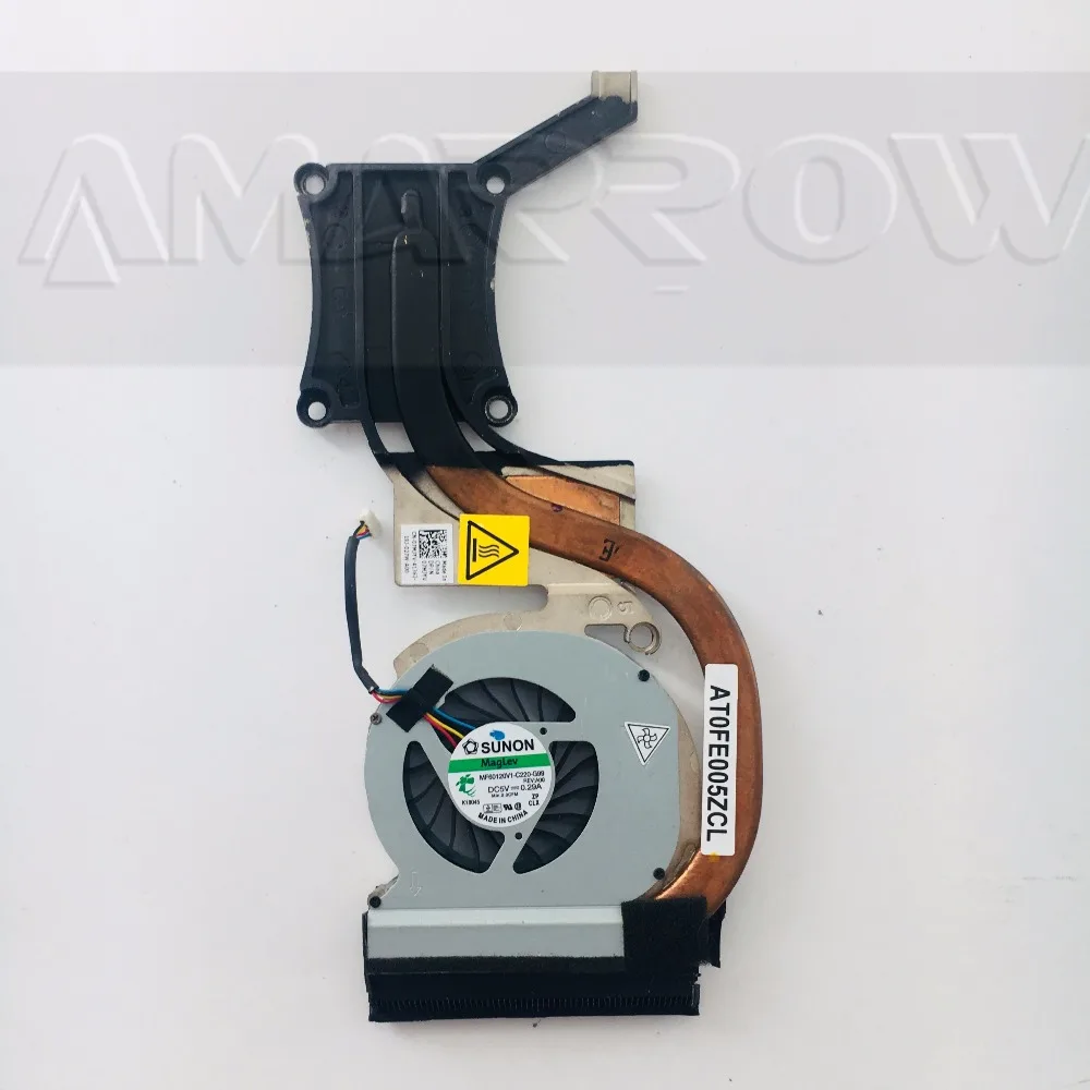 Original free shipping laptop heatsink cooling fan cpu cooler For DELL E6420 CPU heatsink 07MJYV ATOFE005ZCL
Original free shipping laptop heatsink cooling fan cpu cooler For DELL E6420 CPU heatsink 07MJYV ATOFE005ZCL