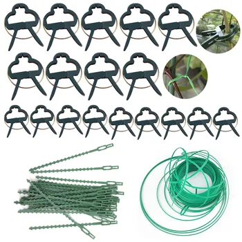 31PCS Flower Plant Support Clips Ties Wires Set for Grower Gardener Home Garden Courtyard Balcony Orchard
31PCS Flower Plant Support Clips Ties Wires Set for Grower Gardener Home Garden Courtyard Balcony Orchard