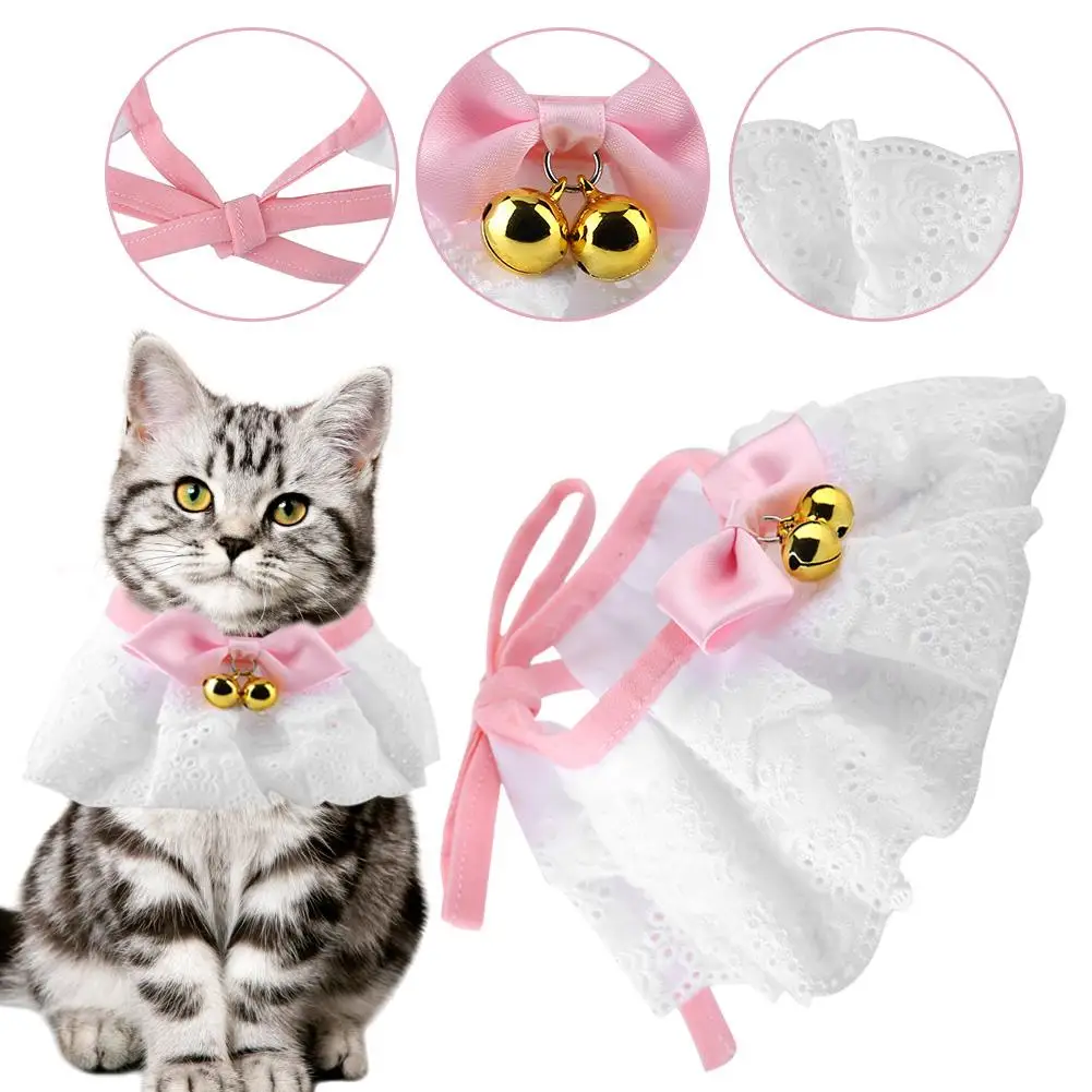 Pet Cat Lace Collars Necktie Adjustable Dog Cute Bowtie Bib Accessories Comfortable Cat Collar Cute Bowtie Decor
Pet Cat Lace Collars Necktie Adjustable Dog Cute Bowtie Bib Accessories Comfortable Cat Collar Cute Bowtie Decor