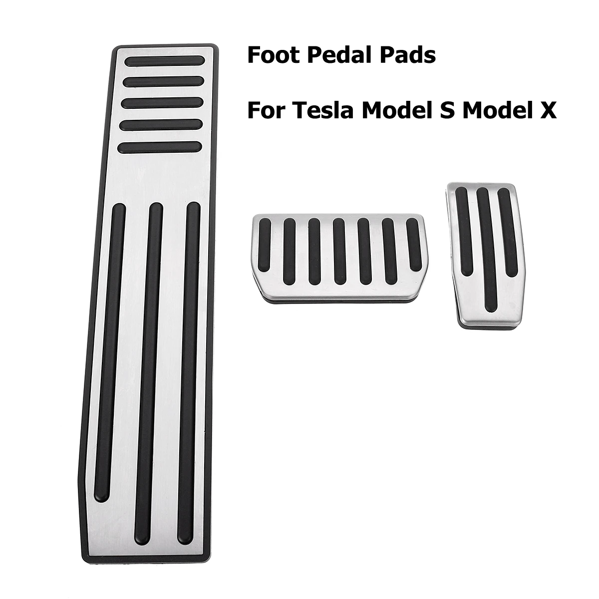 3 pcs Aluminum Alloy Non-Slip Performance Foot Pedal Accelerator Pad for Tesla Model X/S 2012-2018 Car Styling
3 pcs Aluminum Alloy Non-Slip Performance Foot Pedal Accelerator Pad for Tesla Model X/S 2012-2018 Car Styling