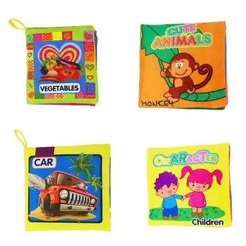 4Pcs Early Educational Toy Cloth Book Washable Non-Toxic Soft Touch Cloth Books Fabric Books Toddlers Preschool Boys & Girls
4Pcs Early Educational Toy Cloth Book Washable Non-Toxic Soft Touch Cloth Books Fabric Books Toddlers Preschool Boys & Girls