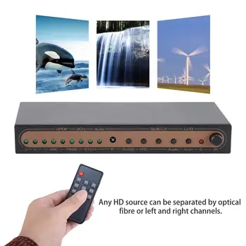 3 in 1 out HDMI Switch 4K*2K 60Hz Video Splitter Converter Switcher (US Plug 100-240V) Newest
3 in 1 out HDMI Switch 4K*2K 60Hz Video Splitter Converter Switcher (US Plug 100-240V) Newest