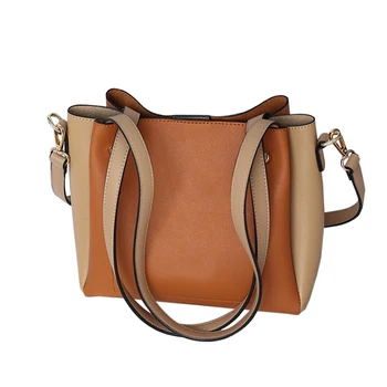 Brief Patchwork Lady Shoulder Bags Women Bucket PU Handbags Large Capacity Composite Bag Hasp Casual Messenger Bags
Brief Patchwork Lady Shoulder Bags Women Bucket PU Handbags Large Capacity Composite Bag Hasp Casual Messenger Bags