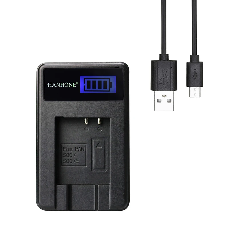 5 шт. CGA-S007 S007E DMW-BCD10 DMW BCD10 зарядное устройство LCD USB для Panasonic Lumix Dmc-DMC-TZ1 TZ2 TZ3 TZ4 TZ5 TZ11 TZ15