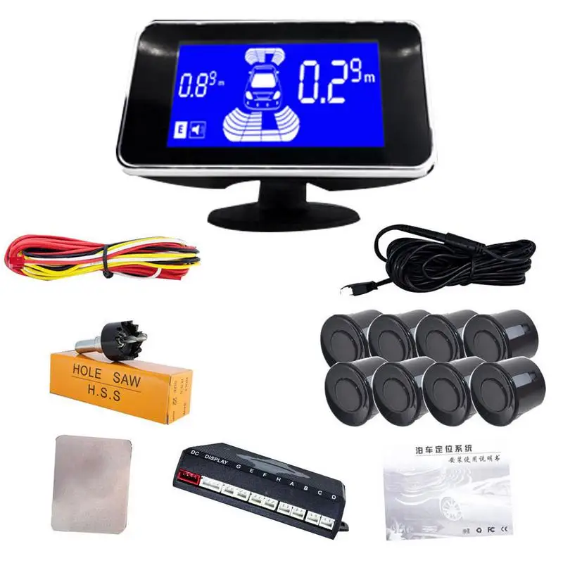 4/6/8 Sensors LED Display/ LCD Display /Buzzer 22mm Car Parking Sensor Kit Reverse Backup Car Parking Radar Monitor
4/6/8 Sensors LED Display/ LCD Display /Buzzer 22mm Car Parking Sensor Kit Reverse Backup Car Parking Radar Monitor
